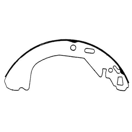 Centric Parts Centric Brake Shoes, 111.06360 111.06360